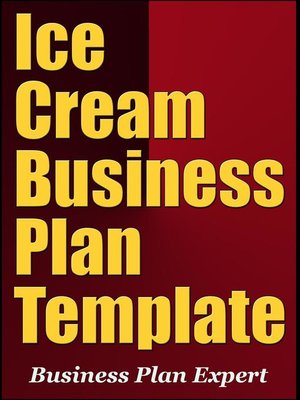 cover image of Ice Cream Business Plan Template (Including 6 Special Bonuses)